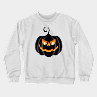 HALLOWEEN DAY SCARY PUMPKIN GOT TREATS DESIGN ILLUSTRATION Crewneck Sweatshirt